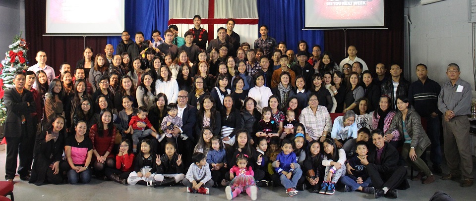 Picture with all the church members